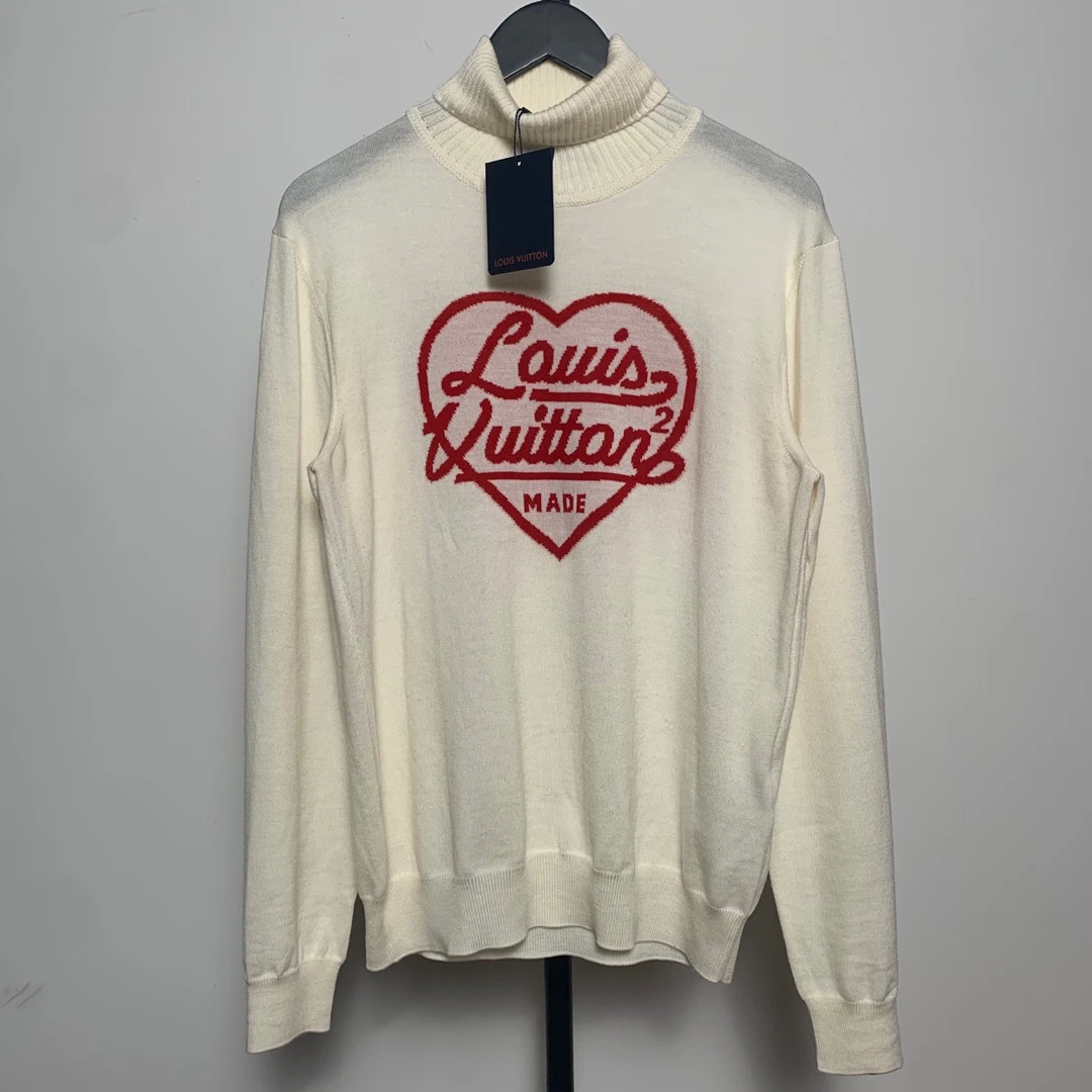 全新未使用 LouisVuitton/路易威登 Louis Vuitton nigo高领毛衣