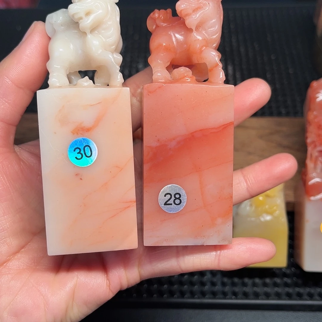 昌化石印石胖*象这么久不给