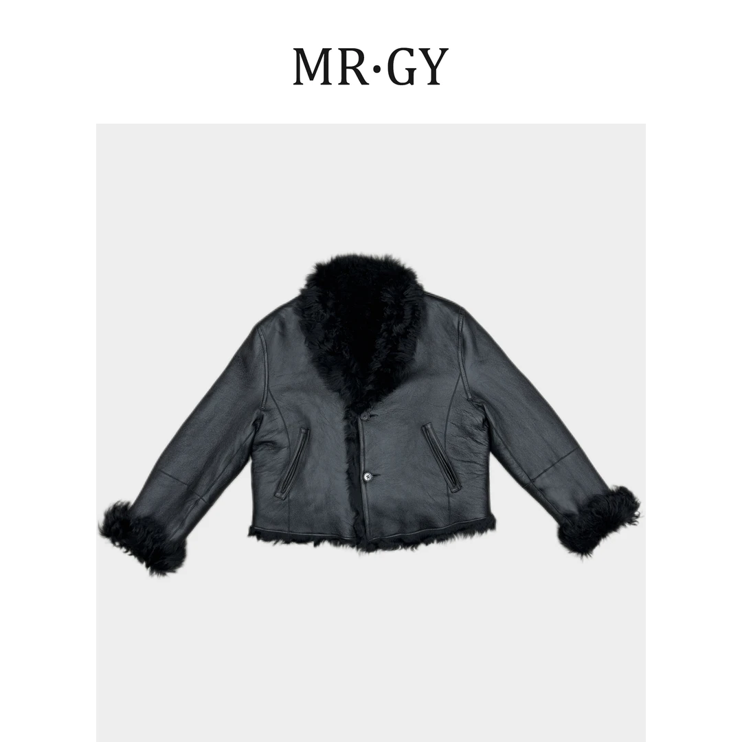 CYPC2522意大利进口托斯卡纳皮毛一体羊毛皮草