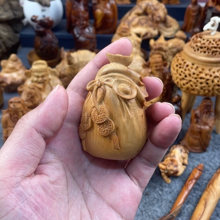 柏木（崖柏）太行崖柏根雕摆件