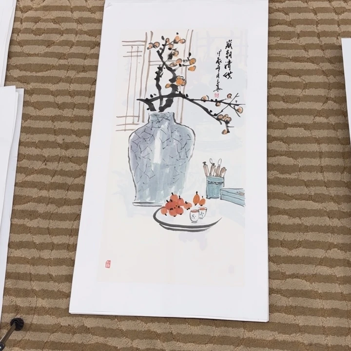 国画花鸟等多种鸟类和鸟类为