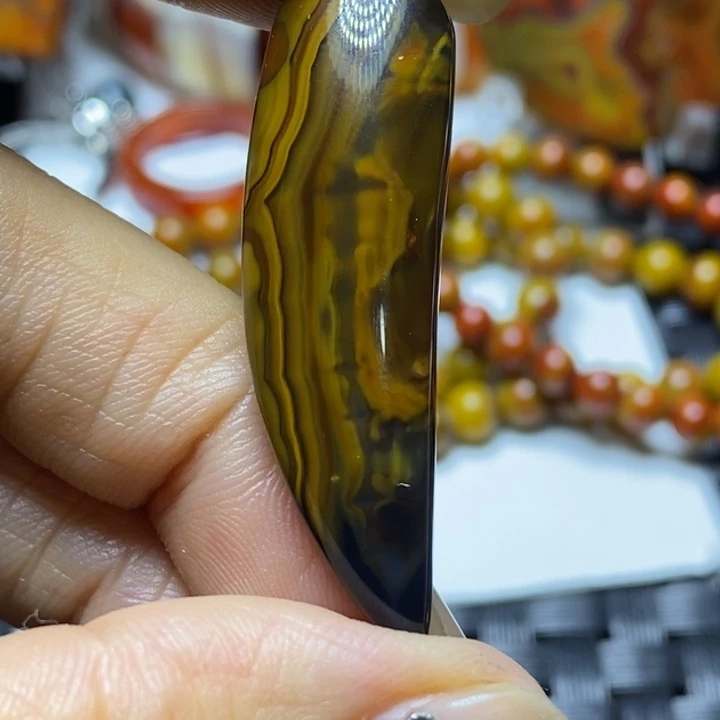 玛瑙/玉髓颈饰未镶嵌用****3