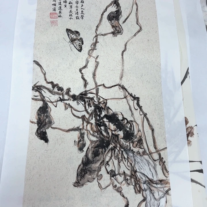 国画纯手绘作品欣赏图