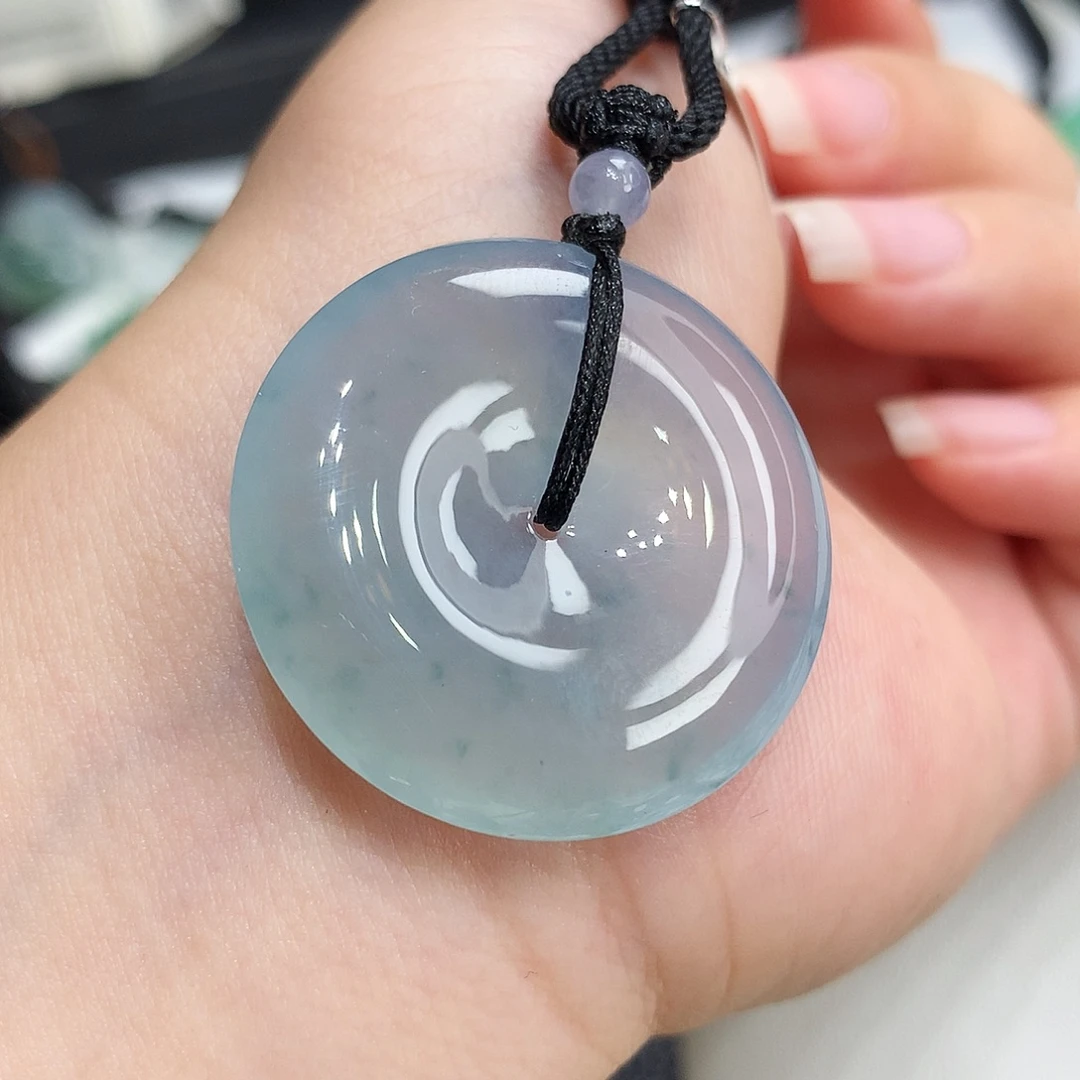 翡翠未镶嵌胸饰翡翠115，31.5/6