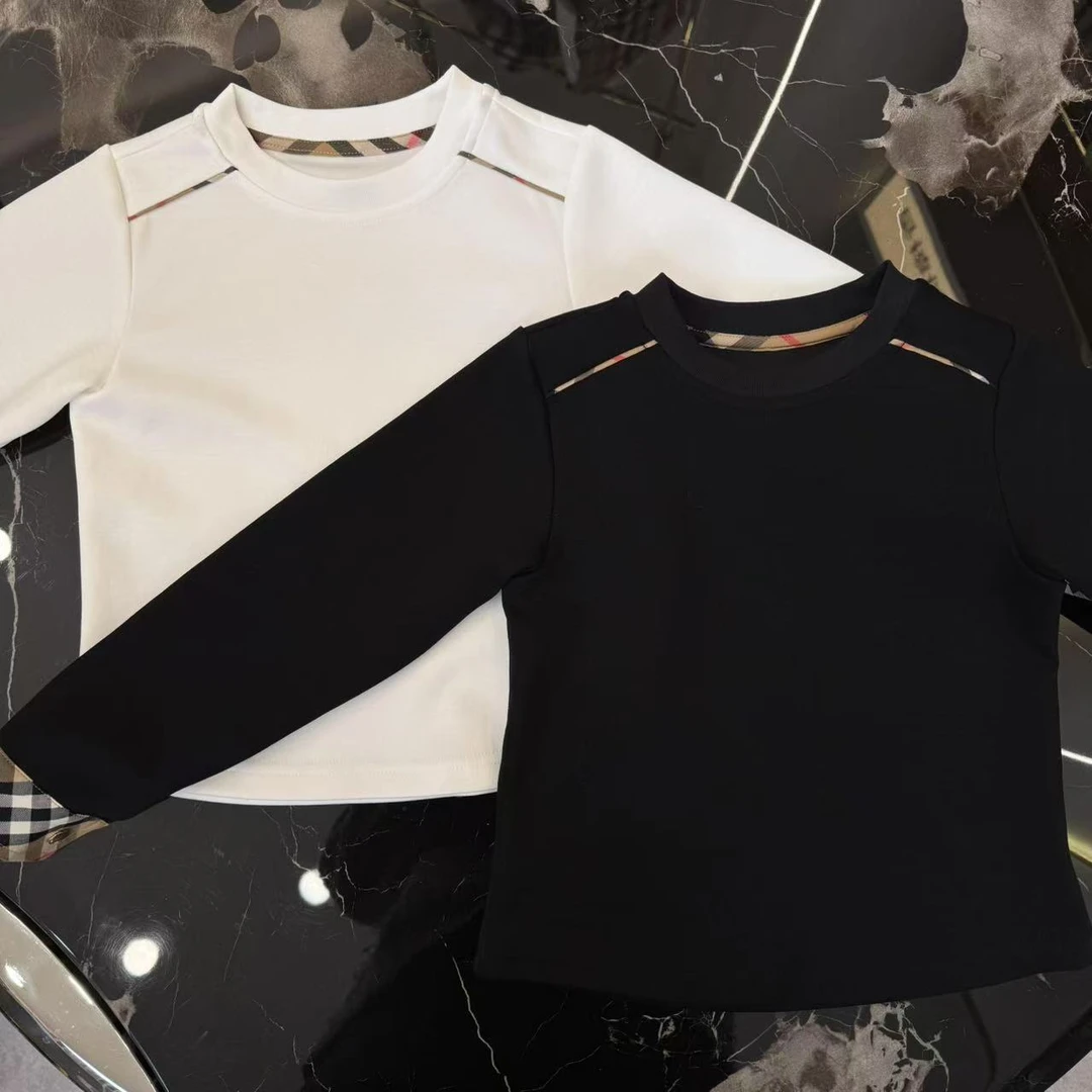 66183春秋季新款百搭男女童时尚卫衣中性款