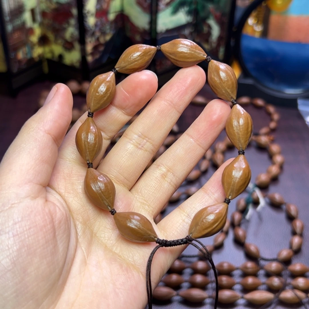 手串/手链橄榄核油 红皮 1.25 2.2左右