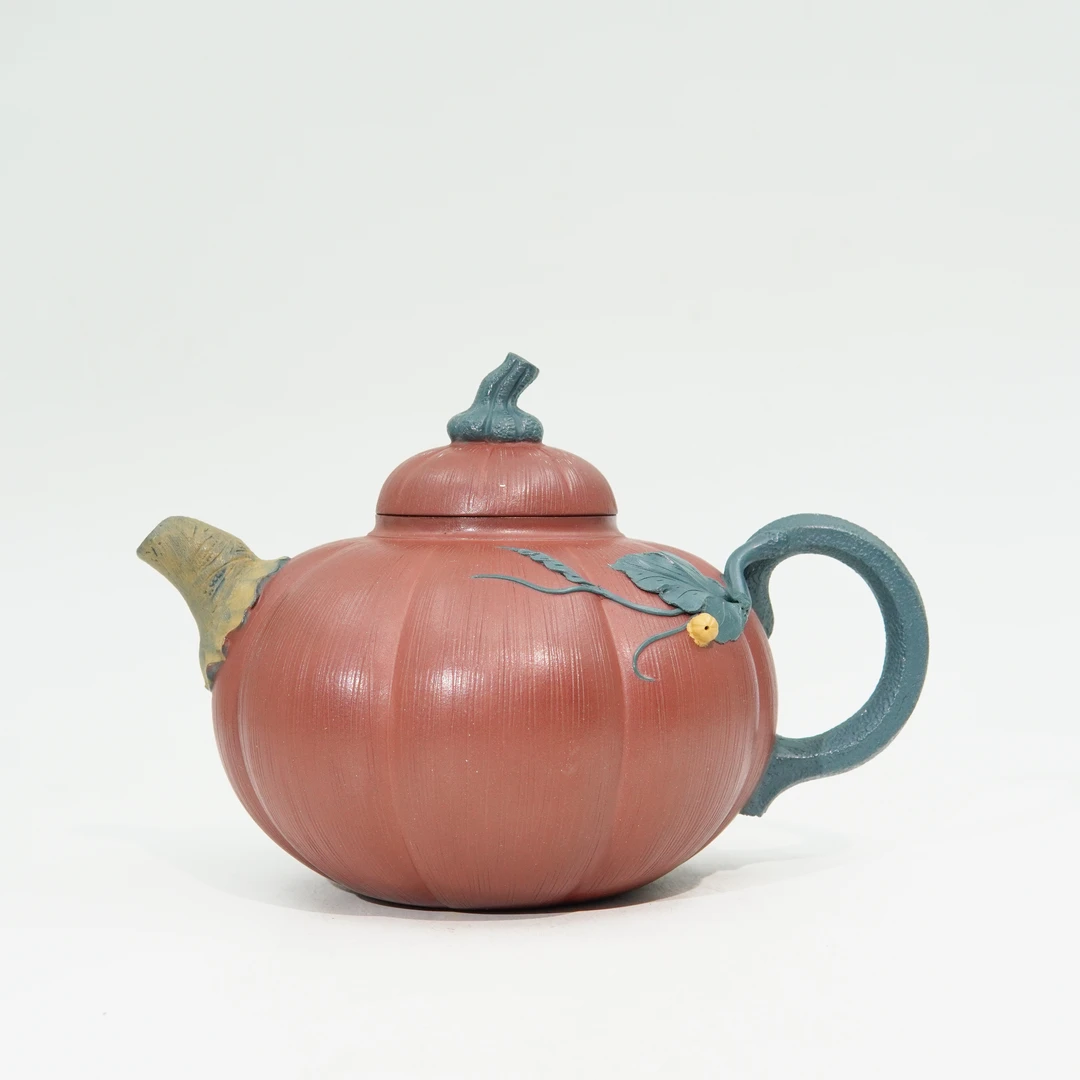 南瓜壶-高建芳-老红泥-420CC