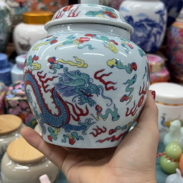 瓷片茶叶罐茶叶罐