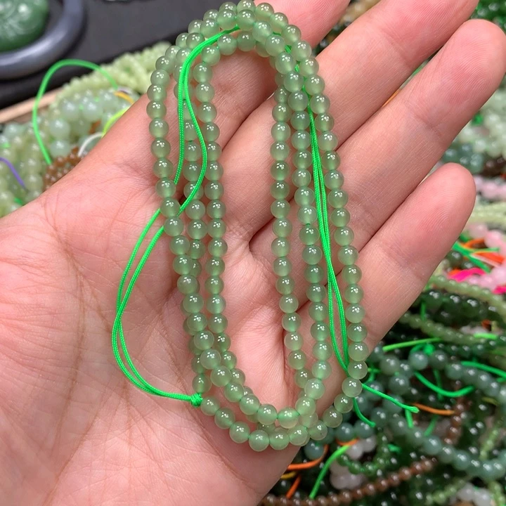 和田玉未镶嵌手链35