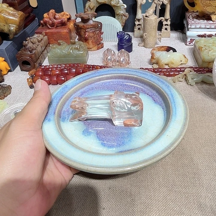 茶盏相**缘摆件等摆件摆件等摆设进行