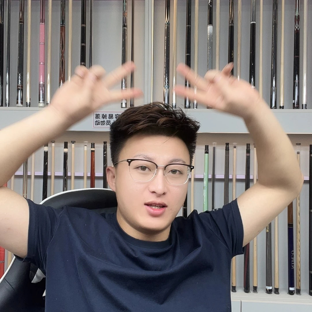 长款白蜡木大头球杆中式球杆