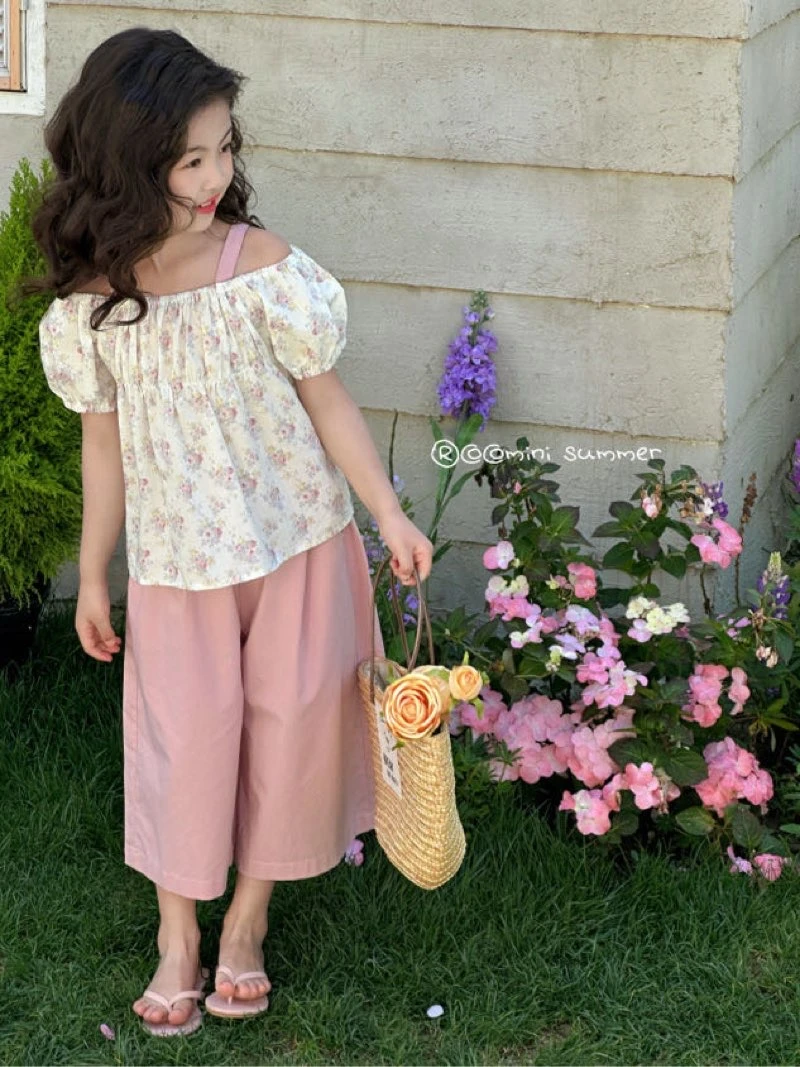 夏季时尚女童洋气方领休闲风衬衫常规刺绣少女风女夏装套装