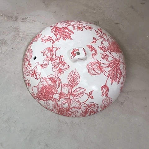 微瑕，不能明火，口径21厘米