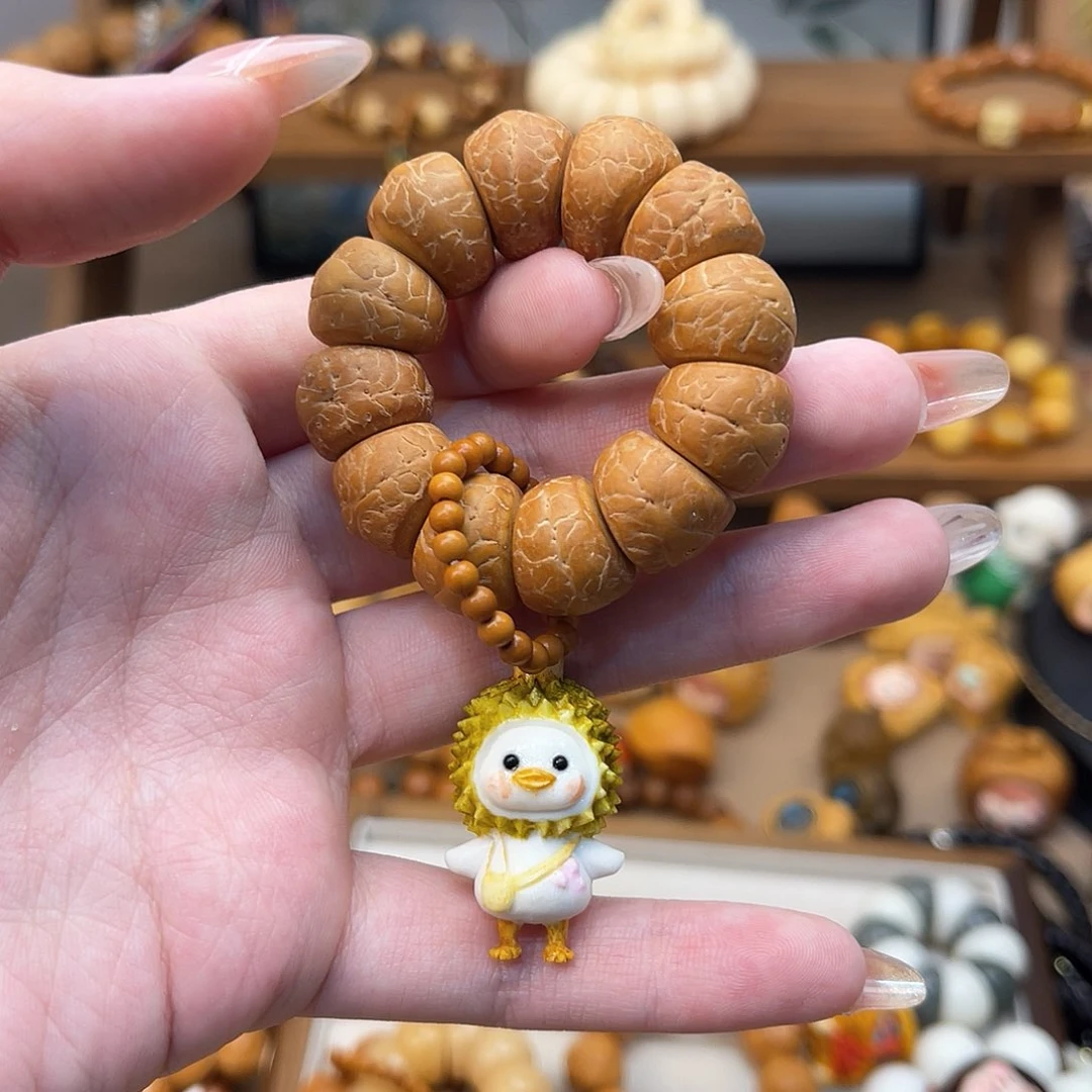 凤眼菩提手串?****✨手捻搭配榴莲小鸭