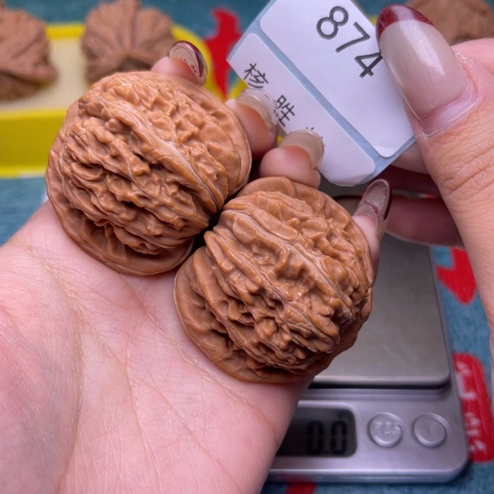 文玩核桃把件四座楼42.874