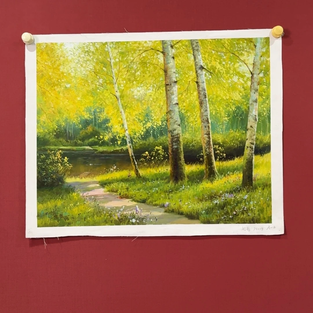 油画原创手绘油画作品