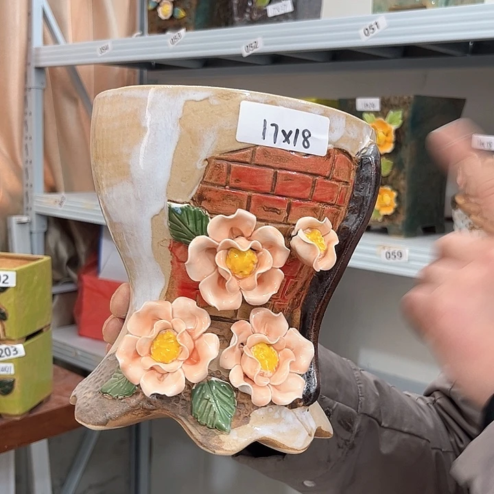 红陶粗陶花盆粗陶花盆