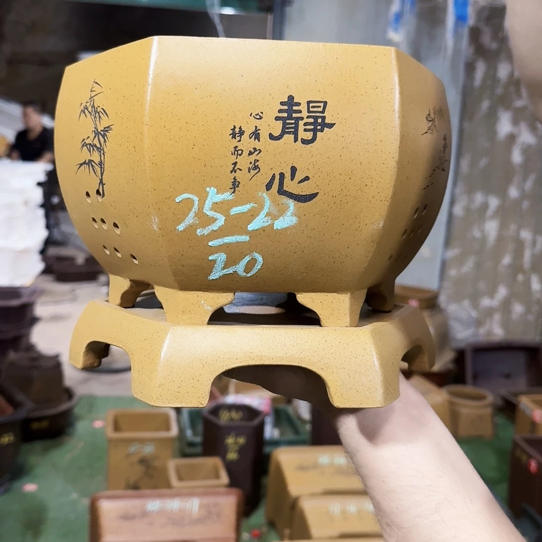 花盆紫砂紫砂花盆