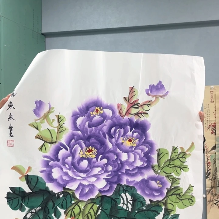 国画我的心好痛啊我的心真的好痛啊好