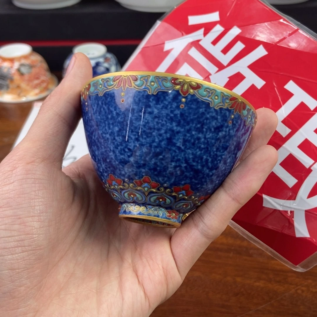 杯景德镇手绘陶瓷艺术