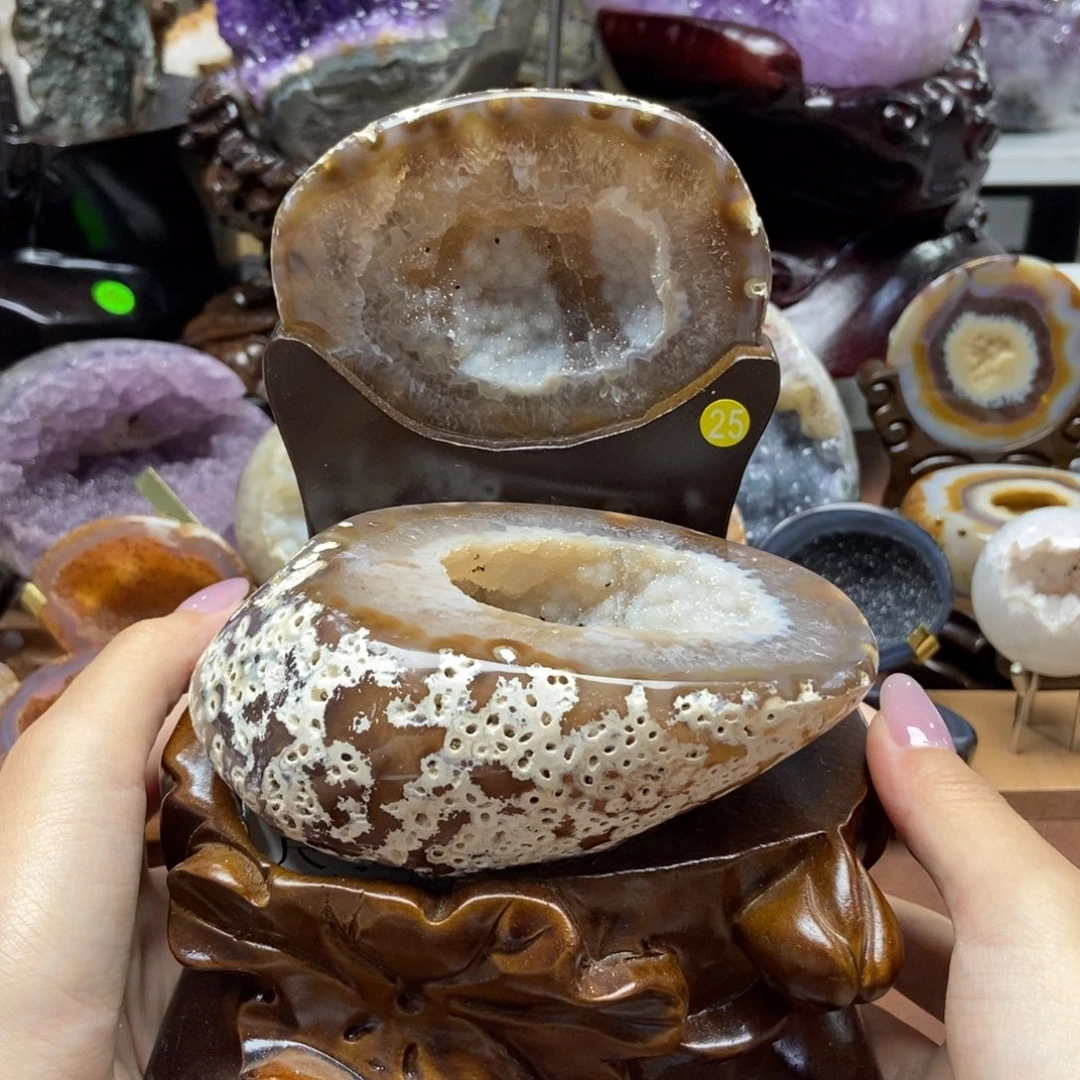 紫晶摆件未镶嵌水晶