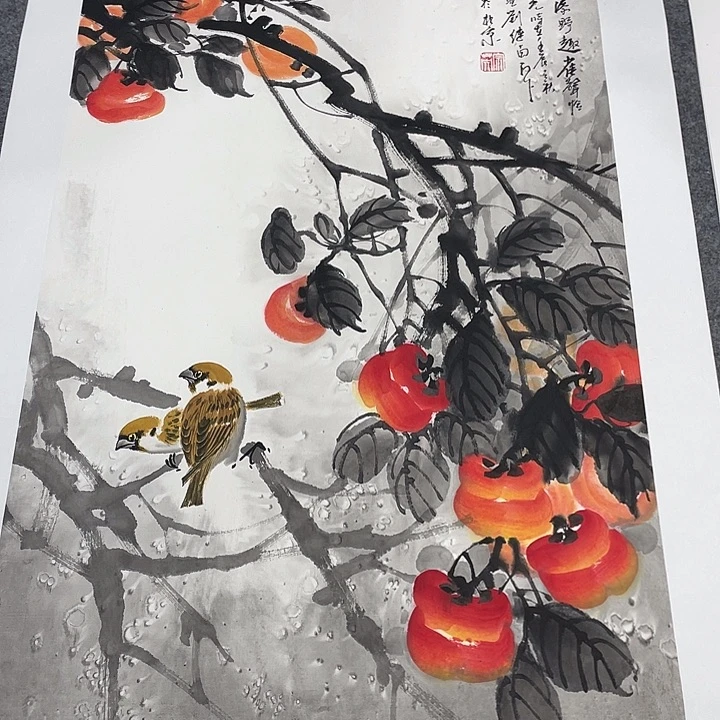 国画今天早上国画作品欣赏
