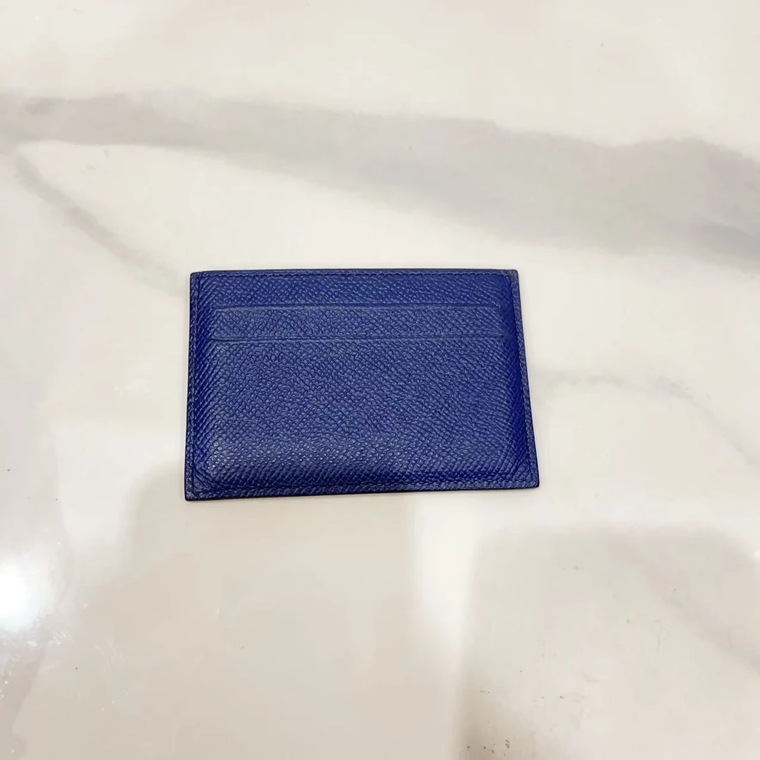 95新 Hermes/爱马仕 蓝总专场/午夜蓝卡包