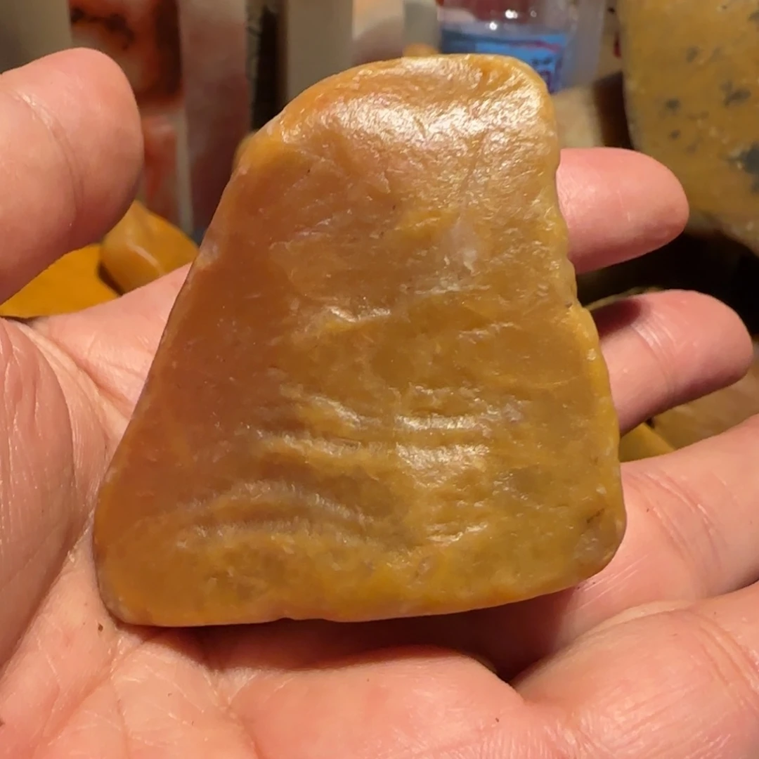 老挝石…***君田黄原石，