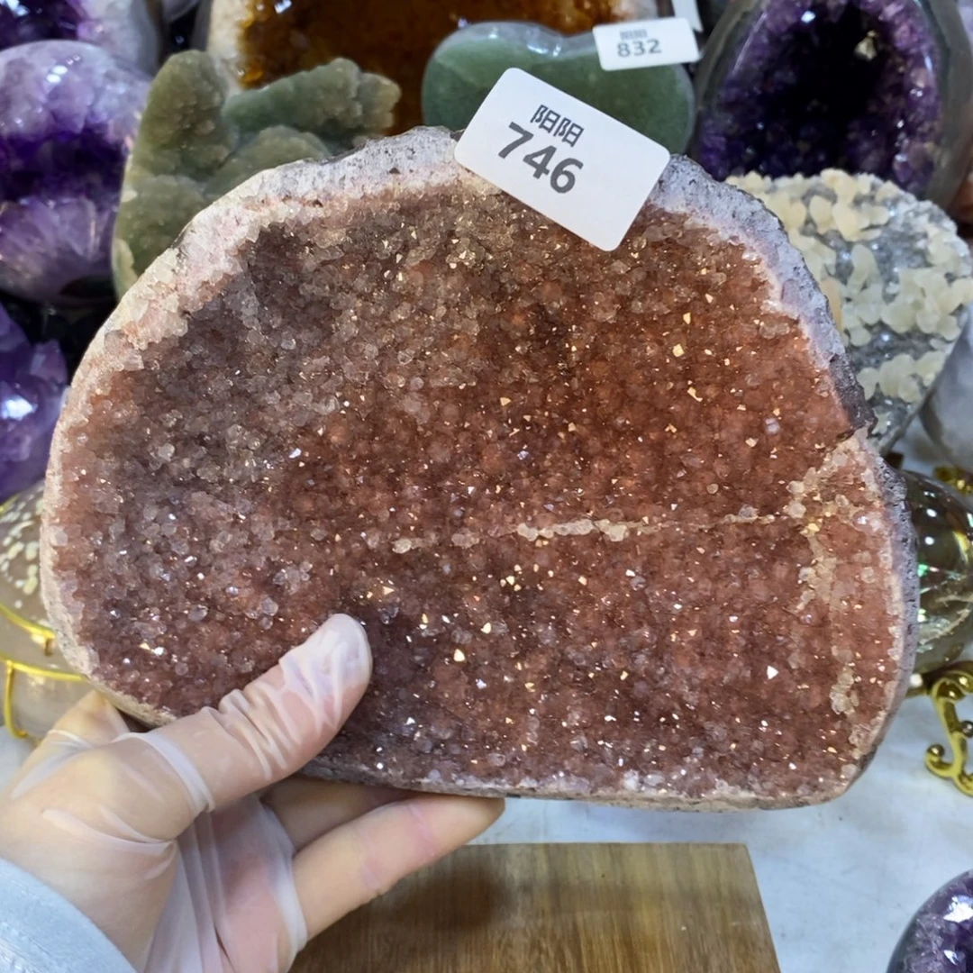 兢***叶水晶未镶嵌大型摆件（非配饰）