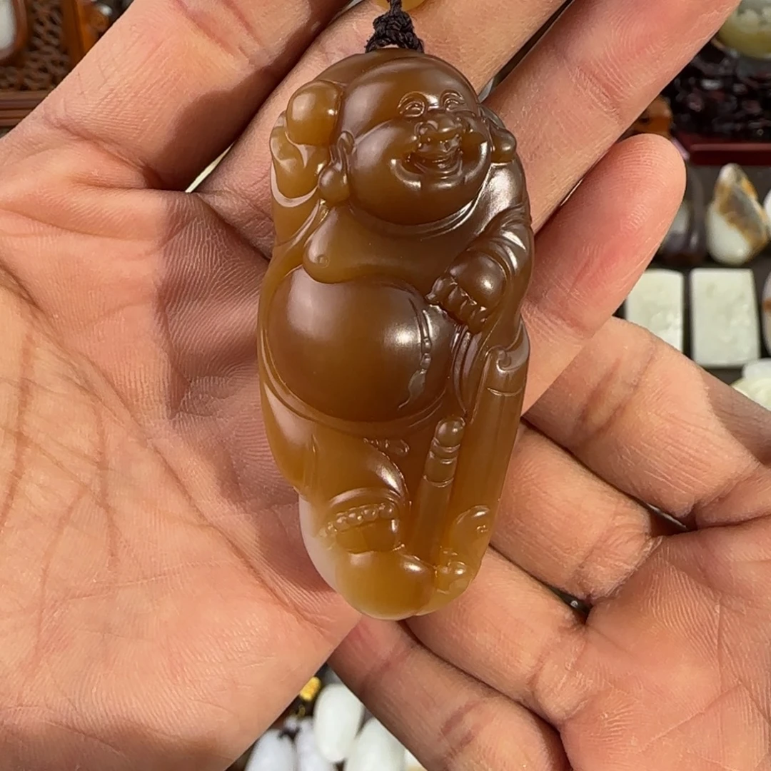 和田玉（糖玉）未镶嵌颈饰