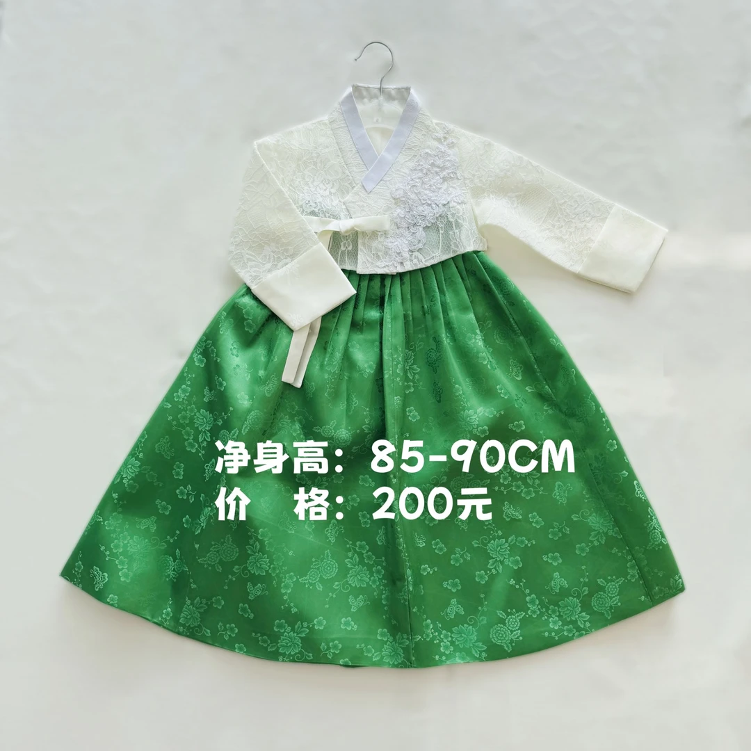 东花韩服东花韩服朝鲜族韩服民俗民族服装舞台服女孩韩服特价