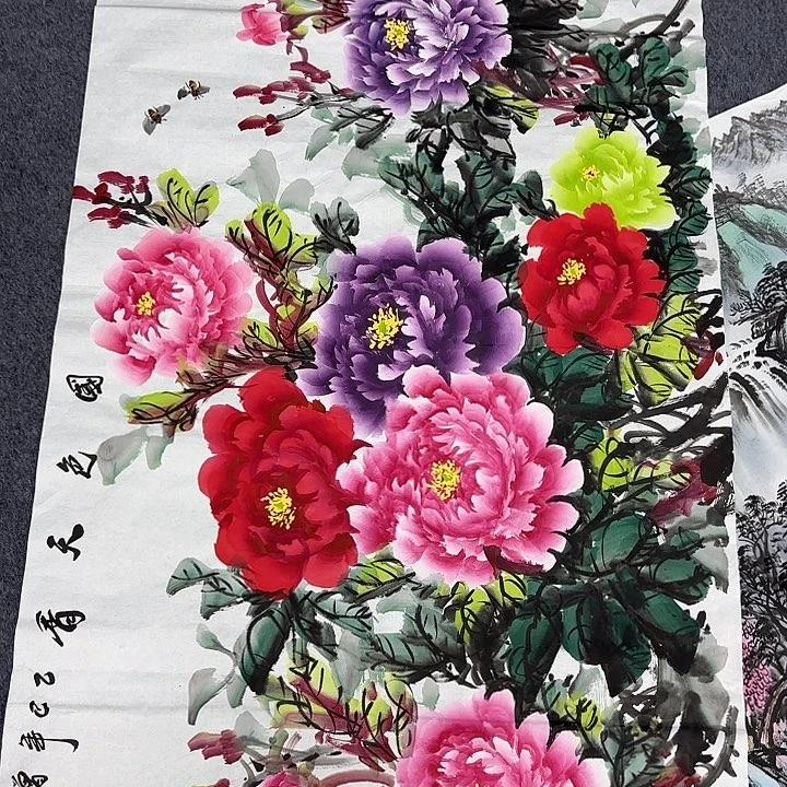 客厅年画装饰画画