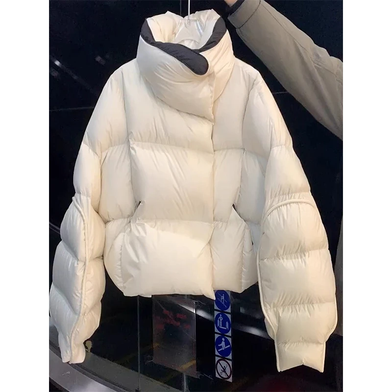 立领短款棉服女2025新款冬季独特超好看今年流行爆款小个子加厚