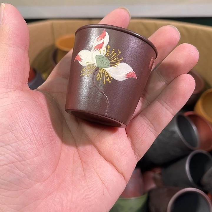 茶杯紫砂全手工紫砂主人杯