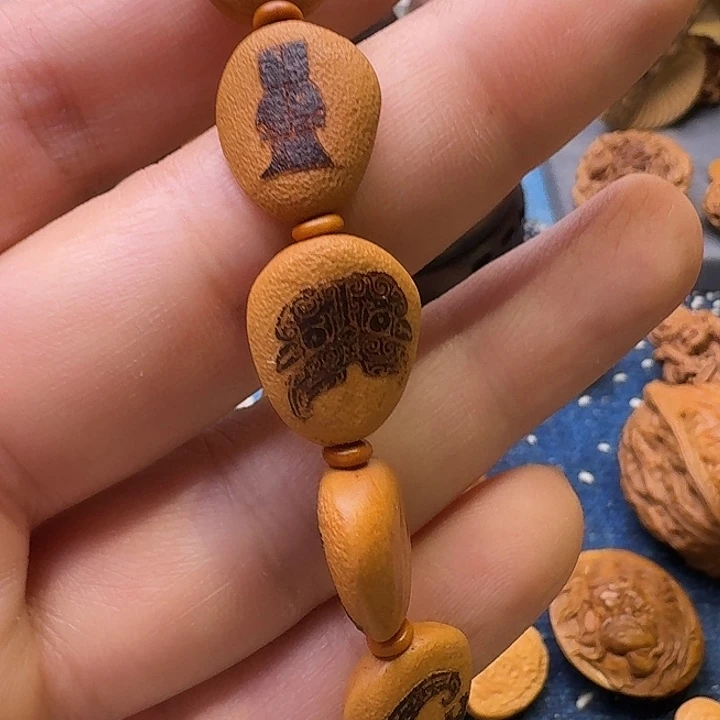 耳***陈橄榄核手串/手链核核