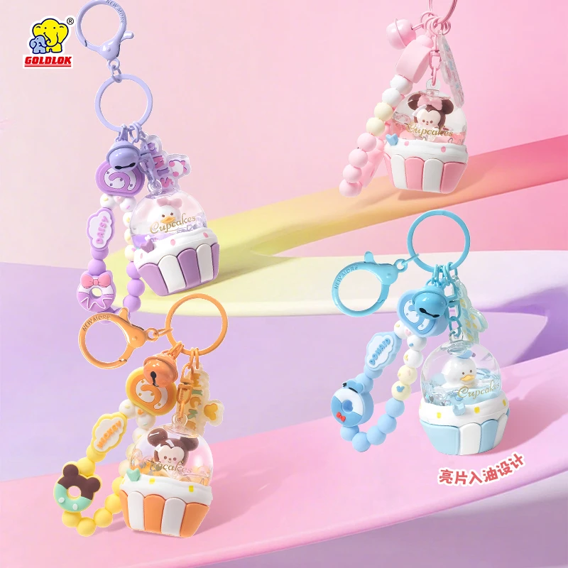 GOLDLOK迪士尼米奇和他的朋友系列杯子蛋糕冰淇淋甜甜圈香氛挂件