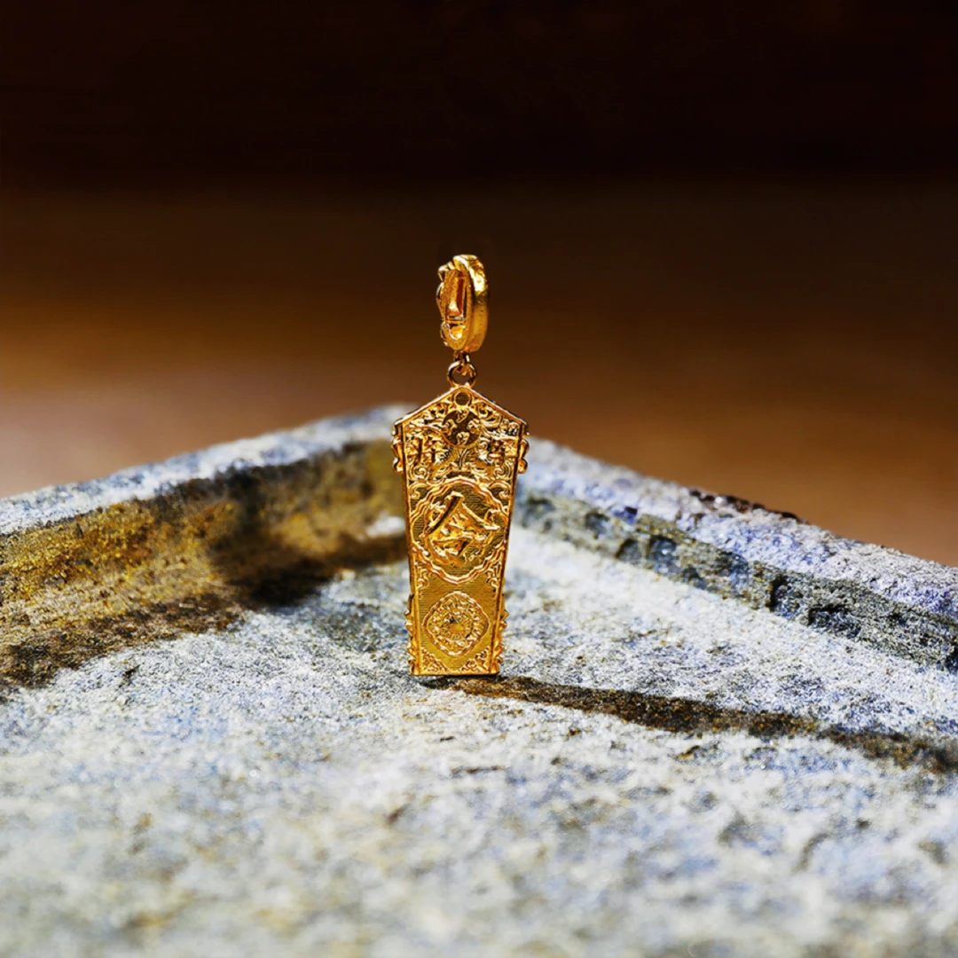 黄金将军令吊坠X30737