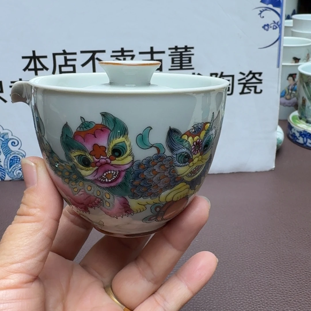 景德镇手工手绘展示