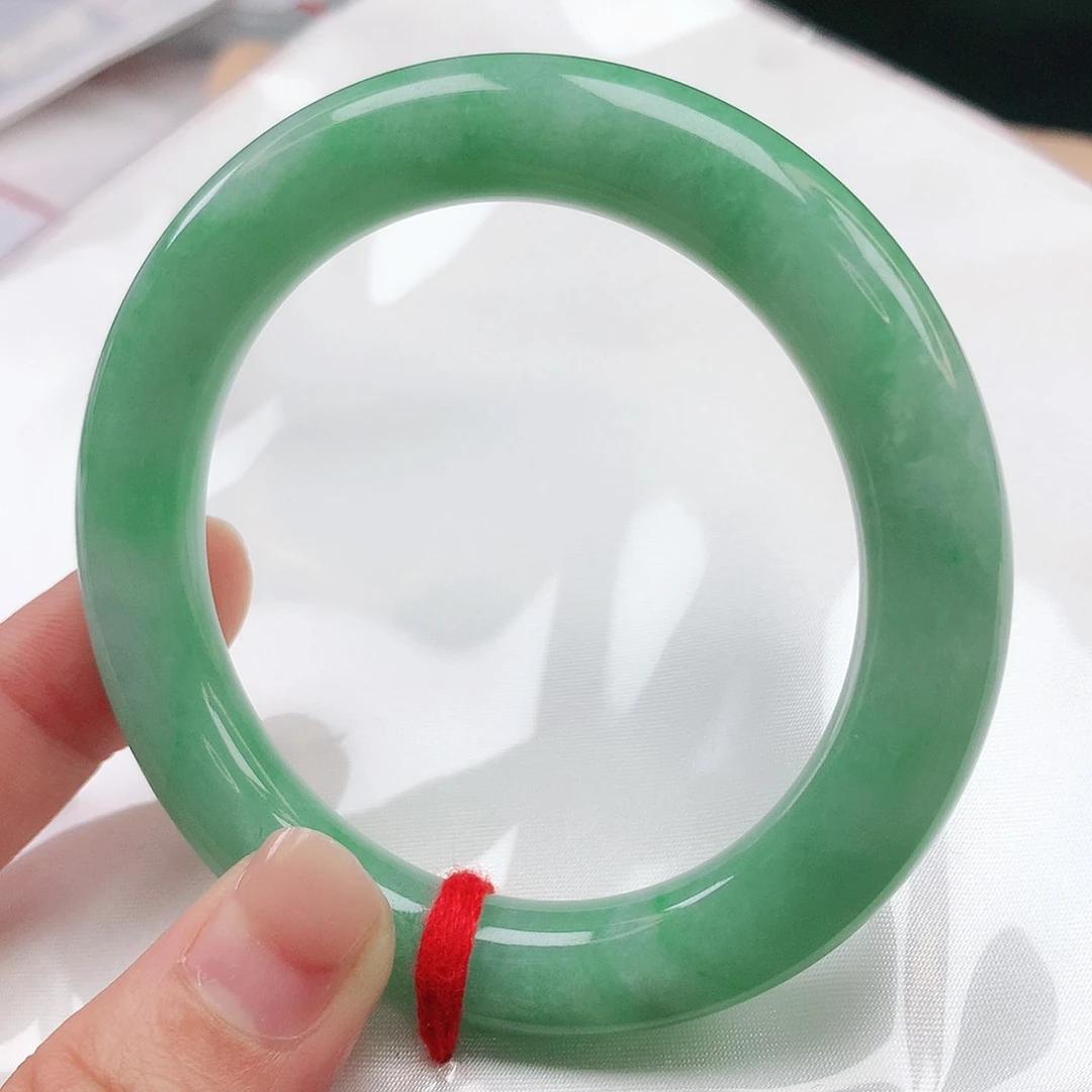 翡翠手镯未镶嵌54圈圆2256