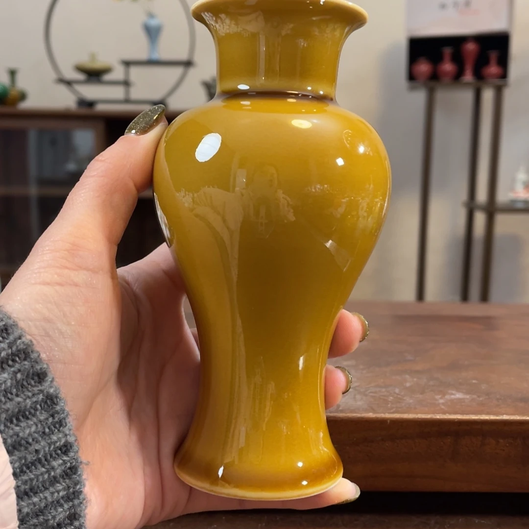 瓷片陶瓷艺术小花瓶