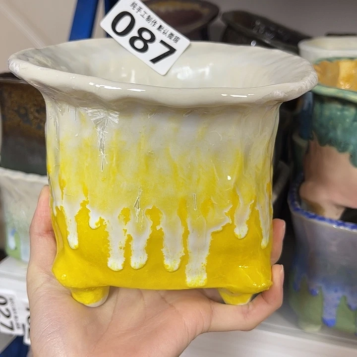 景德镇陶瓷盆 满30包邮 口12