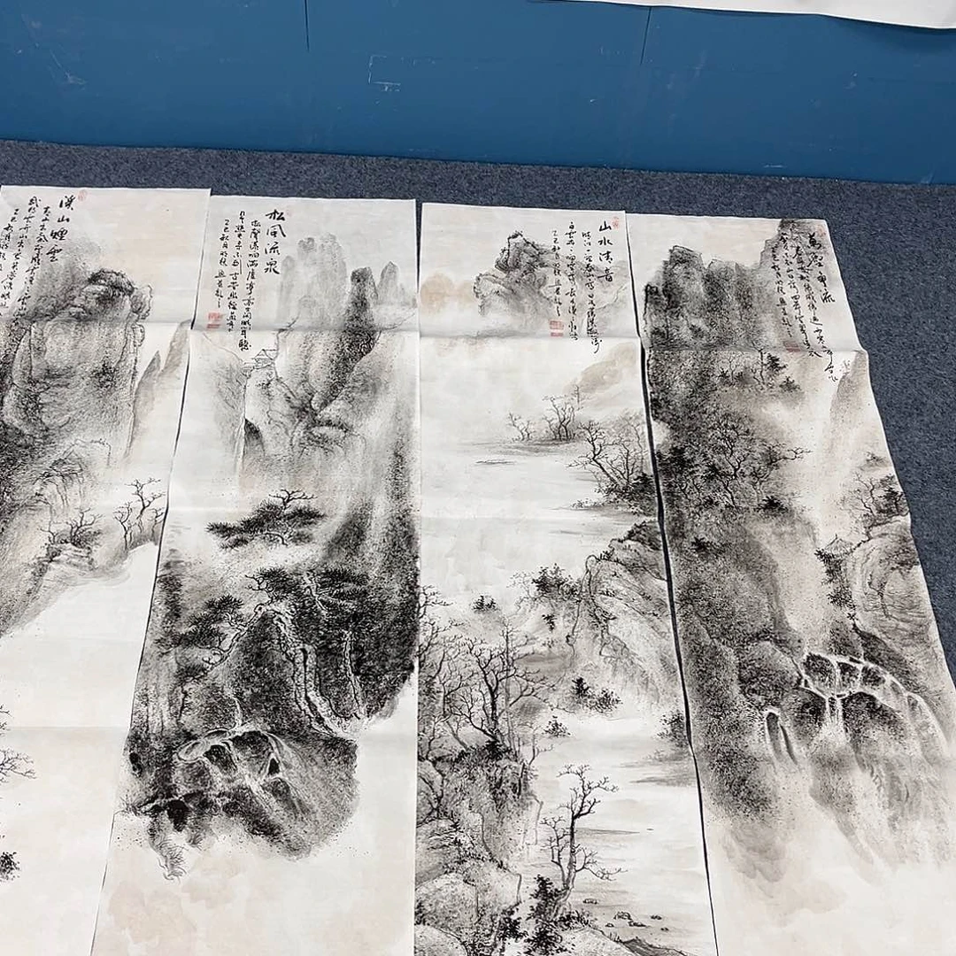 l***.国画纯手绘手绘作品