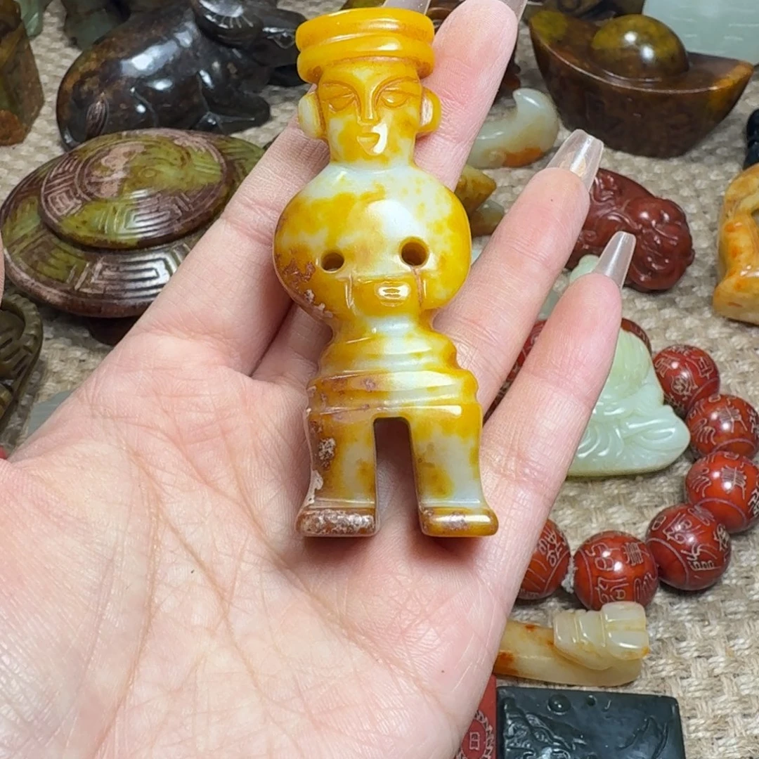 吊坠白玉菩提挂件