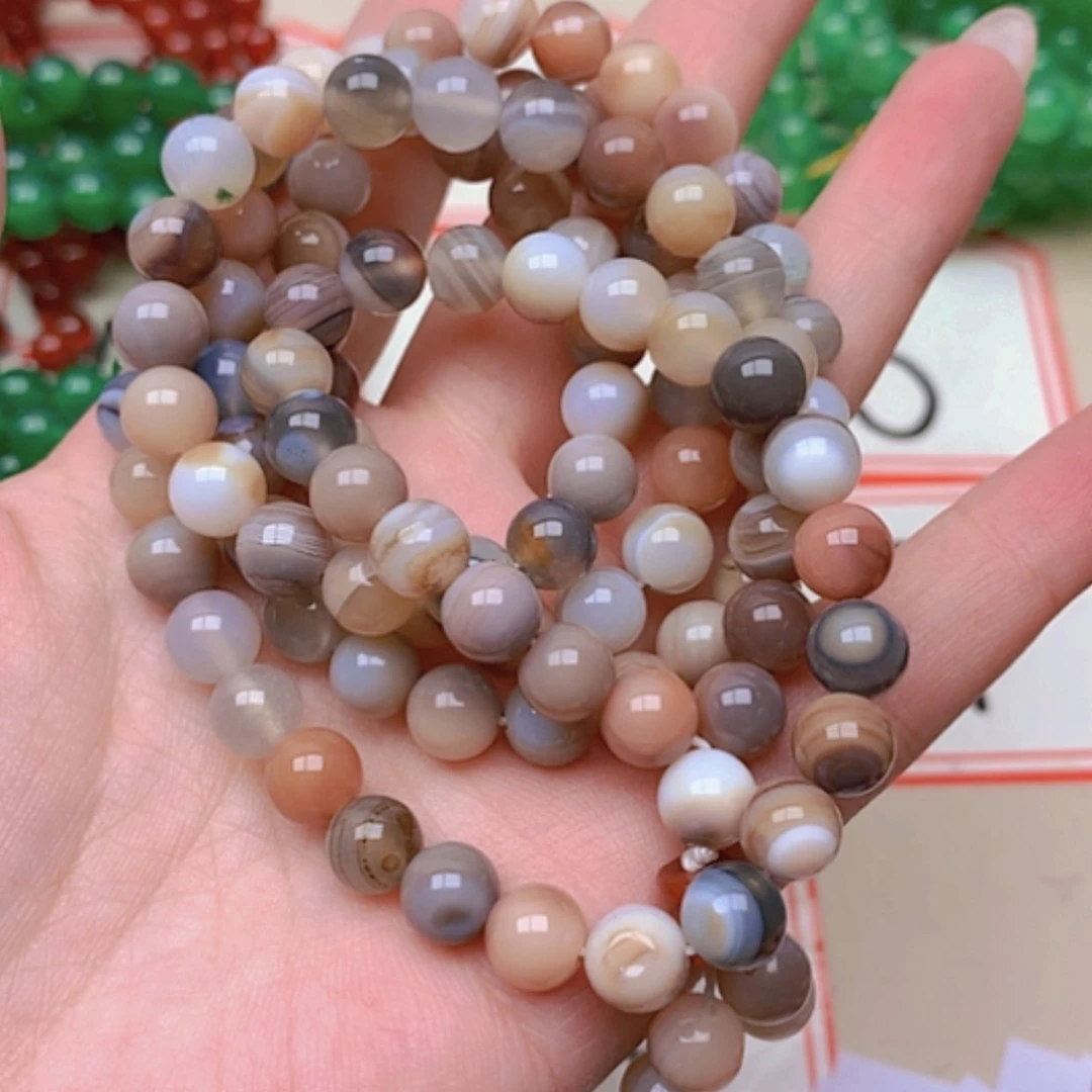 【闪购商品】玛瑙/玉髓未镶嵌珠宝半成品用****8