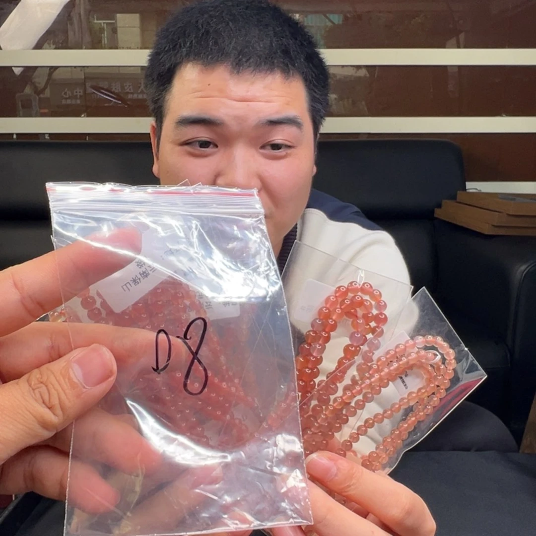 南红玛瑙配饰未镶嵌南红多圈手串08号多样性发其一
