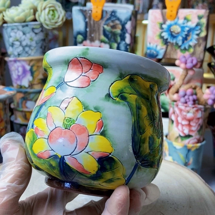景德镇艺术手绘作品