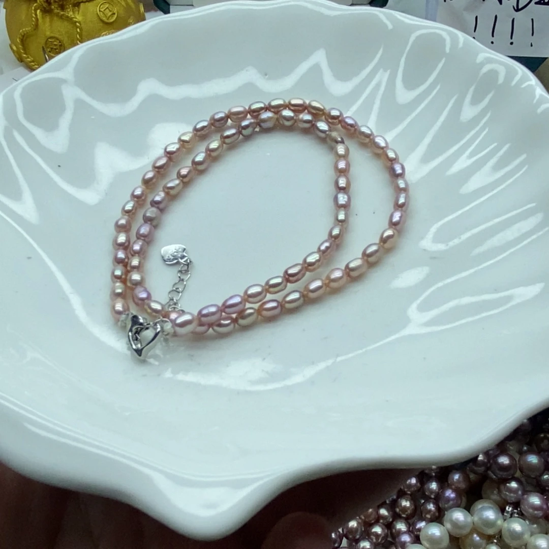 合金淡水珍珠天然淡水珍珠无人工干预21