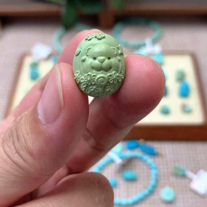 绿松石未镶嵌55配饰