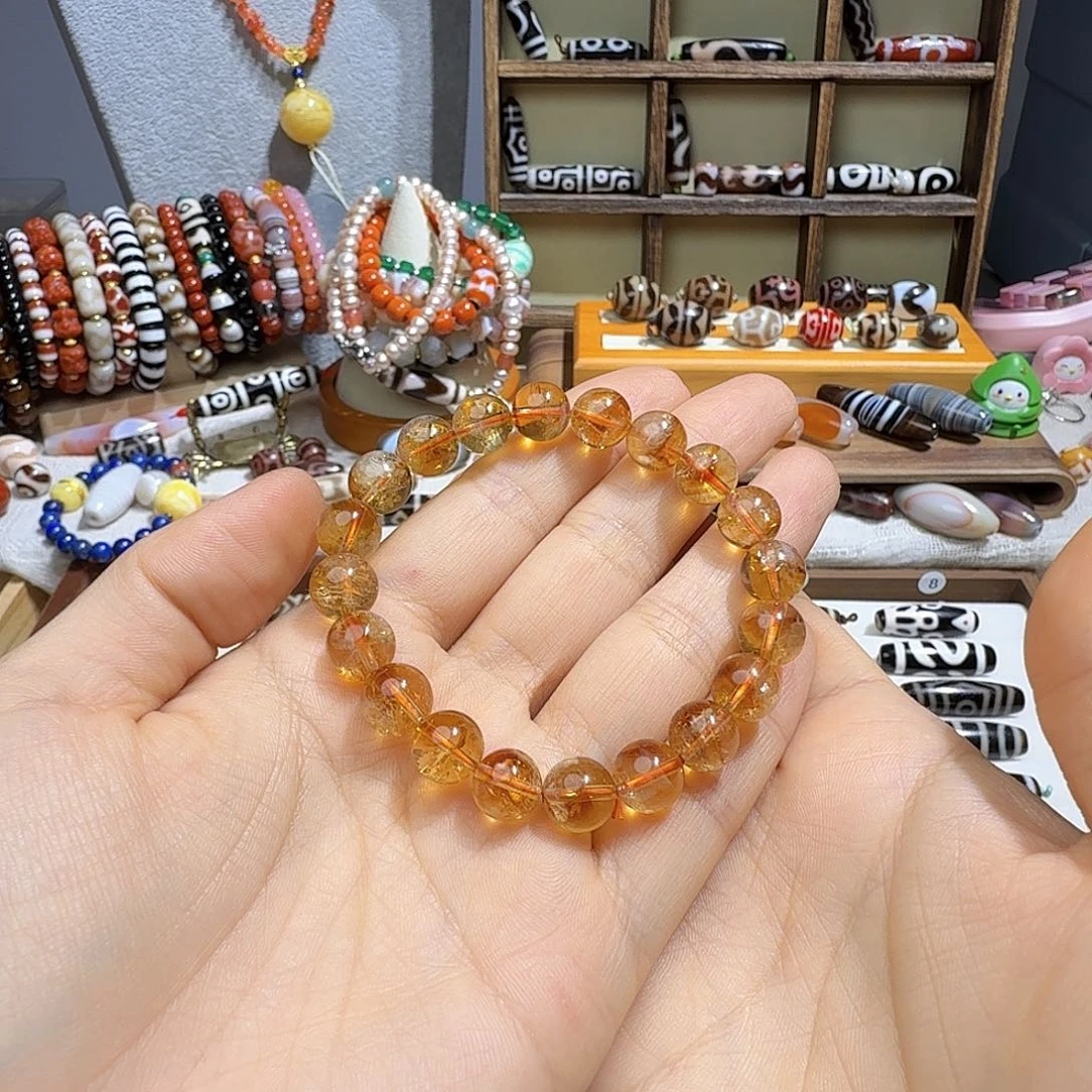 半***雨玛瑙/玉髓未镶嵌颈饰