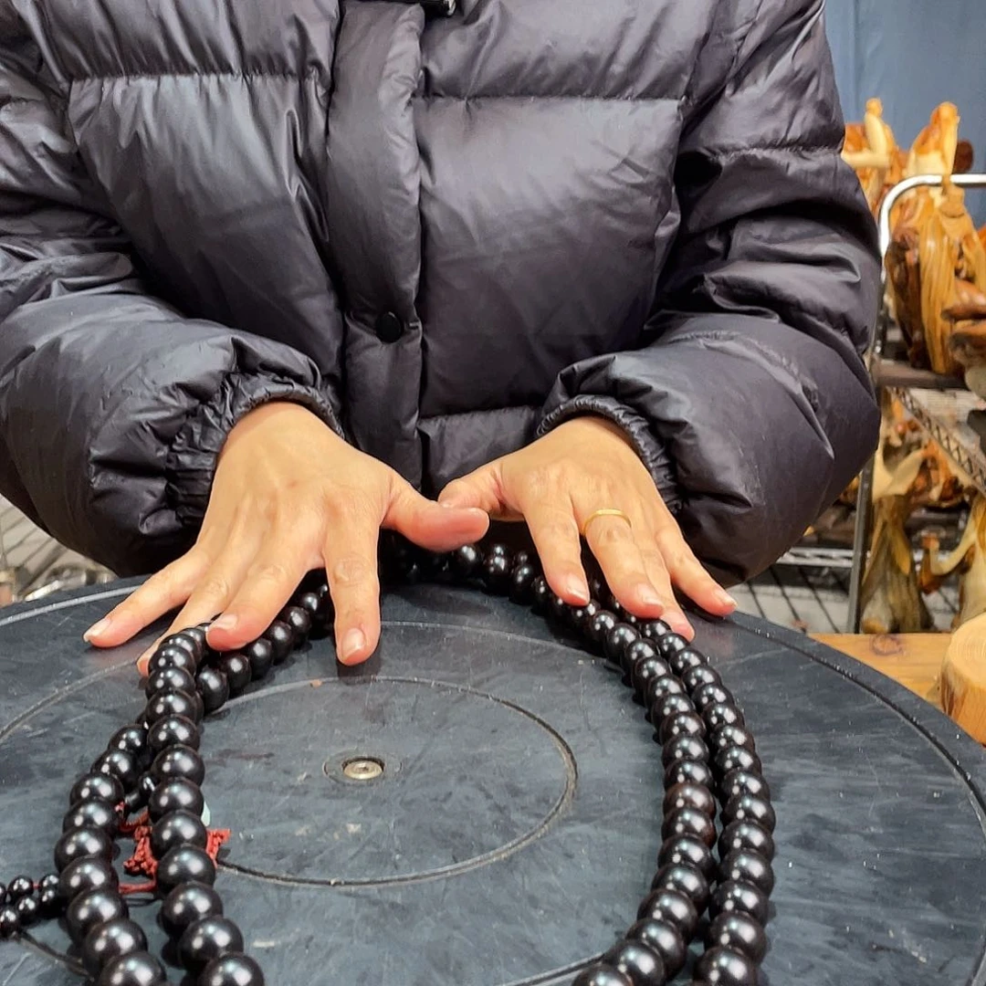 东非黑黄檀（紫光檀）手串